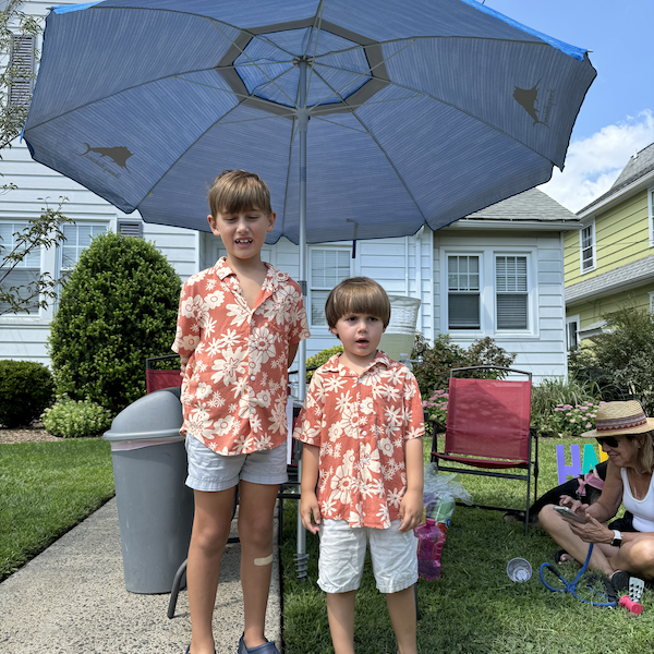 Two Cute Dudes Lemonade Stand